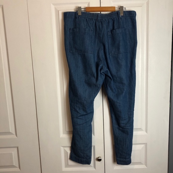 Denim Chambray Pants - Picture 5 of 9